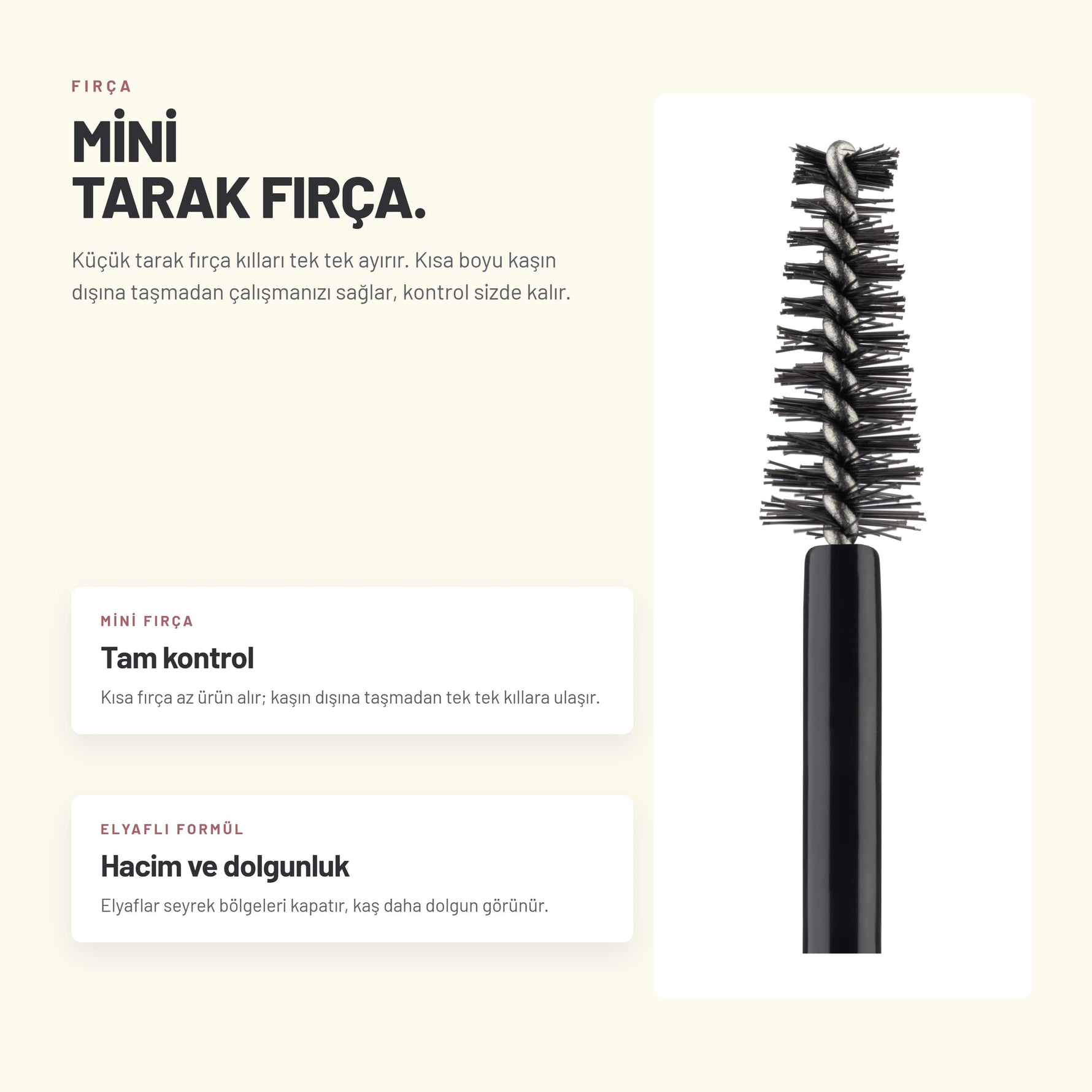 Eyebrow Mascara - Renkli ve Suya Dayanıklı Kaş Maskarası | Alix Avien
