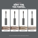Eyebrow Mascara - Renkli ve Suya Dayanıklı Kaş Maskarası | Alix Avien