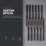 Kaş Kalemi - Doğal Kıl Efektiyle Dolgun Kaşlar | Alix Avien