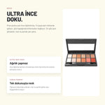 Eyeshadow Palette - On İkili Renkli Göz Farı Paleti | Alix Avien