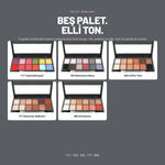 Eyeshadow Palette - On İkili Renkli Göz Farı Paleti | Alix Avien