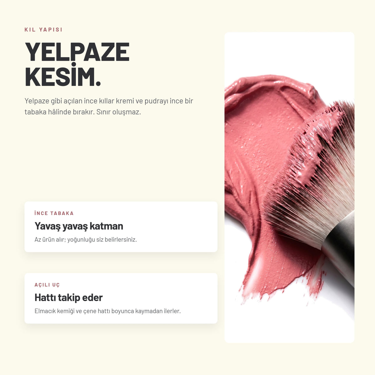Kontür Fırçası - Allık ve Bronzer Uygulama | Alix Avien