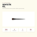 Kavisli Düz Fondöten Fırçası | Flat Foundation Brush
