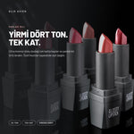 Glossy Lipstick - Nemlendirici ve Parlak Ruj Serisi | Alix Avien