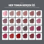 Glossy Lipstick - Nemlendirici ve Parlak Ruj Serisi | Alix Avien