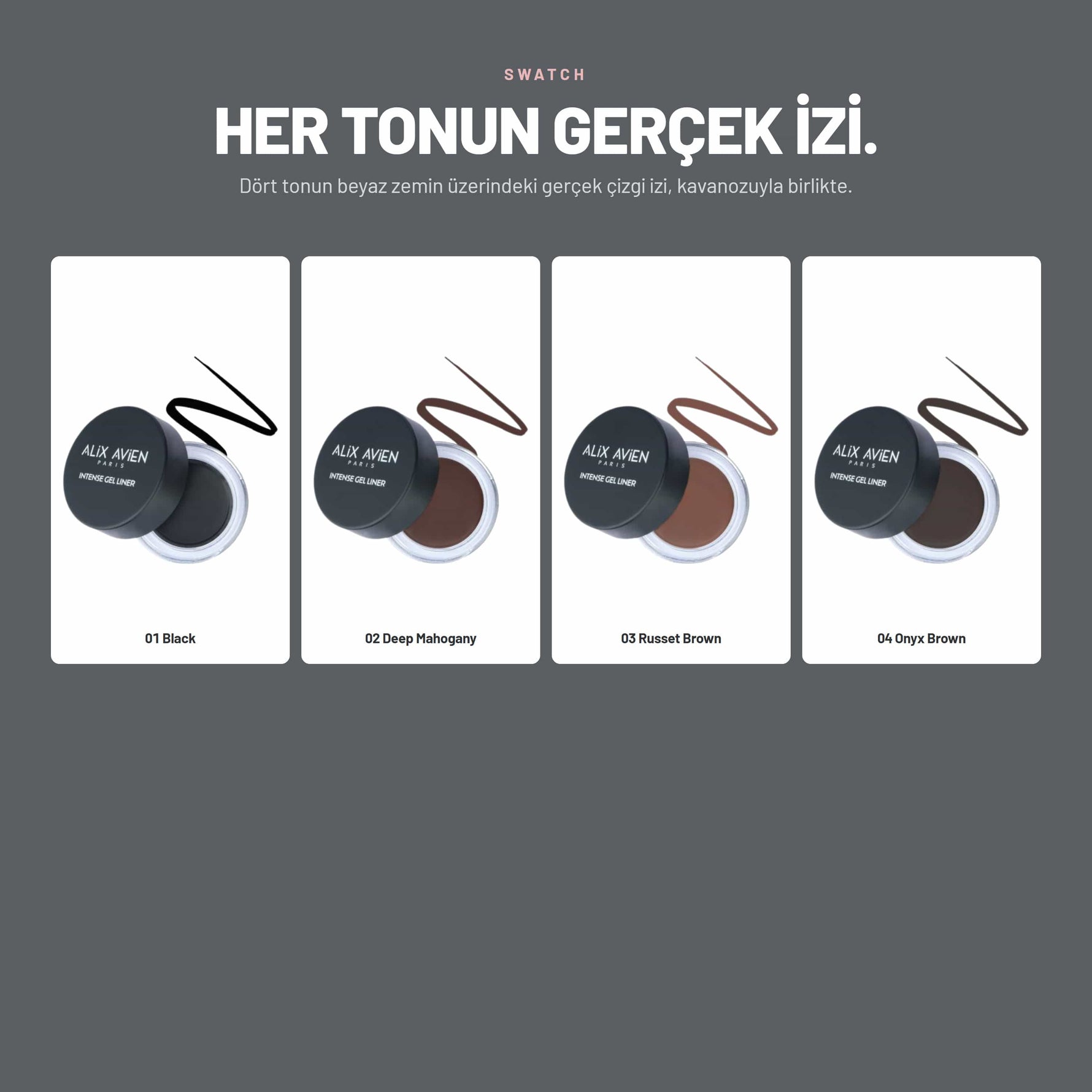 Mat Bitişli, Suya Dayanıklı Jel Eyeliner | Intense Gel Liner