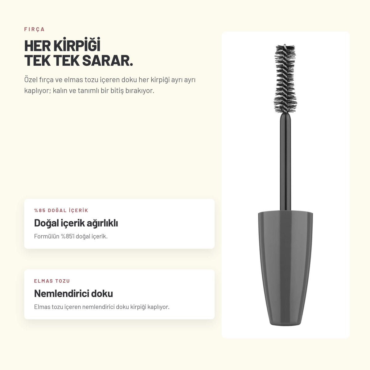 Lash Styler Mascara - Takma Kirpik Etkili Hacimli Maskara | Alix Avien