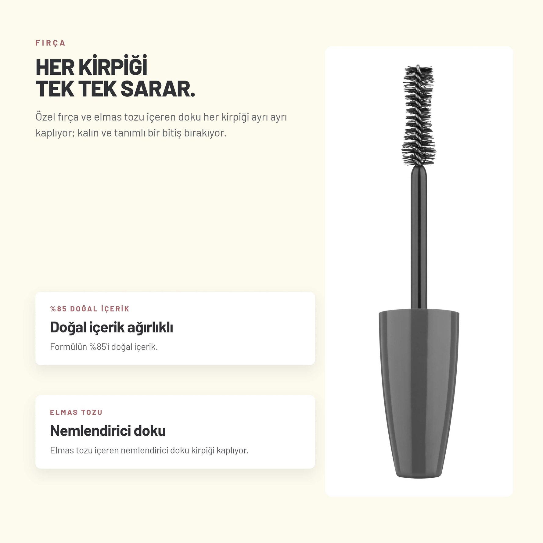 Lash Styler Mascara - Takma Kirpik Etkili Hacimli Maskara | Alix Avien