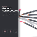 Lipliner Pencil - Suya Dayanıklı Yoğun Pigmentli Dudak Kalemi | Alix Avien