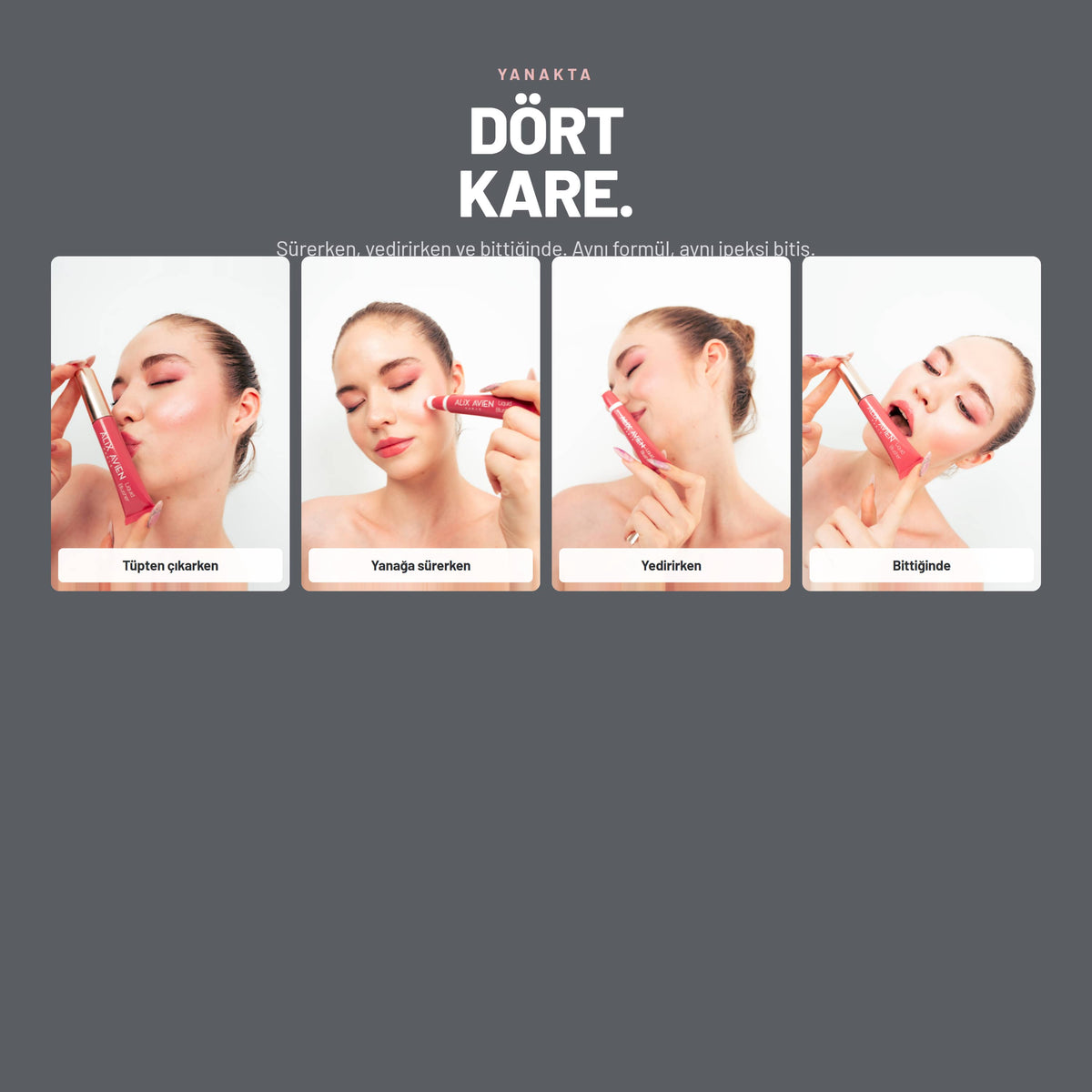 Yoğun Pigmentli E Vitaminli Mat Bitişli Kremsi Likit Allık
