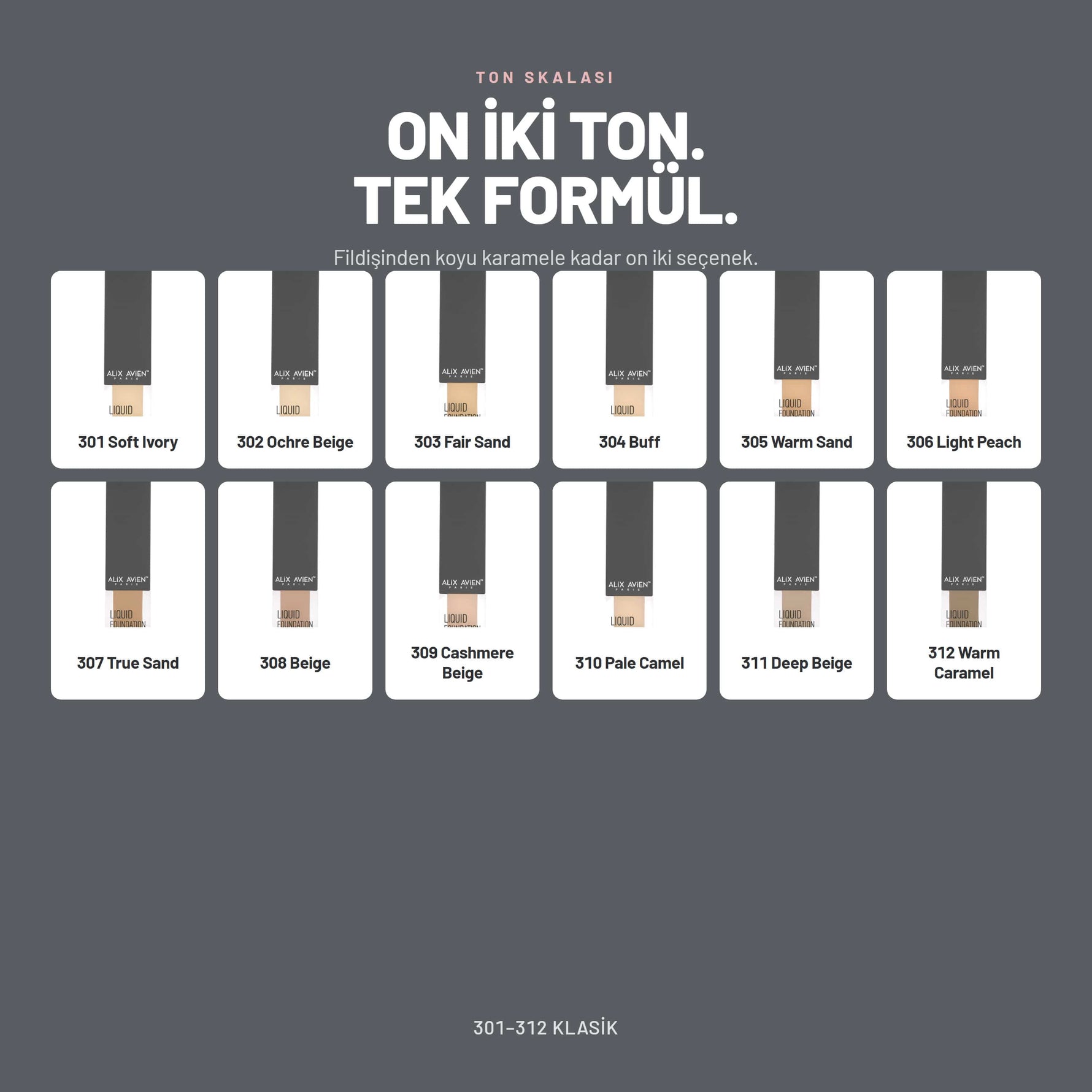 Liquid Foundation - Nemlendirici Doğal Işıltılı Likit Fondöten | Alix Avien