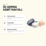12 Saat Kalıcı Makyaj Sabitleyici İpeksi Toz Pudra | Alix Avien