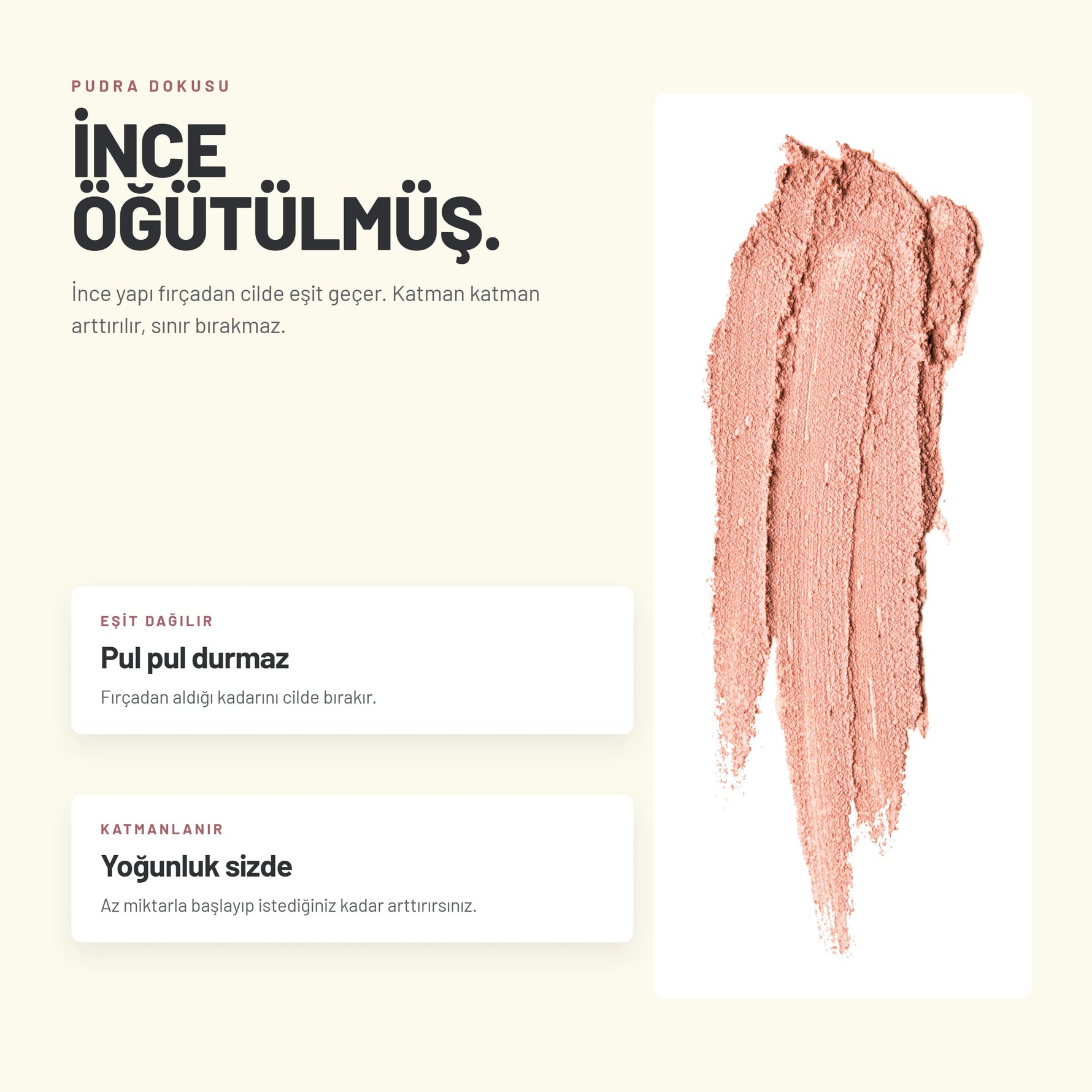 Lumi Color Powder Blush - Yoğun Pigmentli Toz Allık | Alix Avien