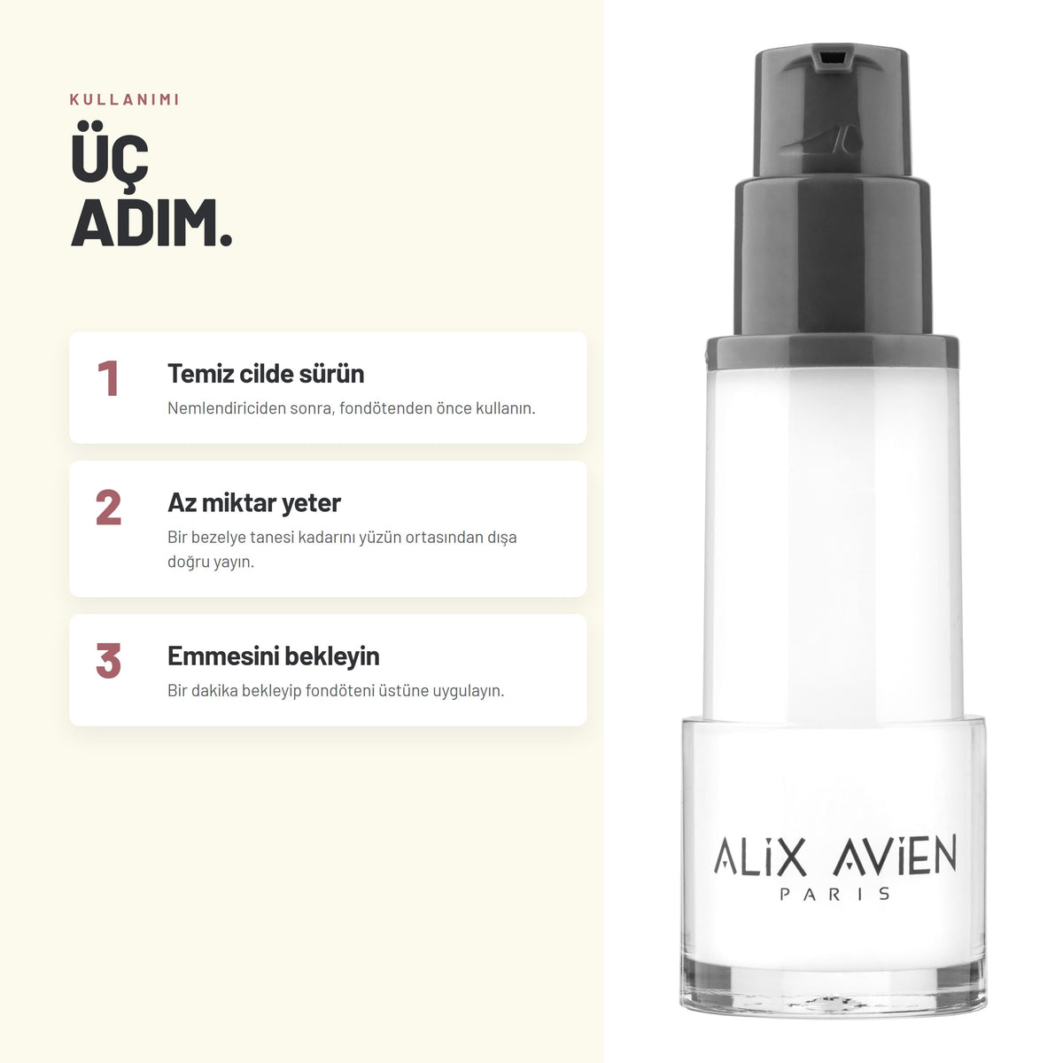 Parlak Cilt Görünümlü Su Bazlı Makyaj Bazı | Luminios Face Primer
