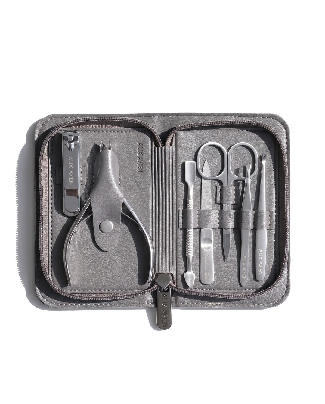 Mini Travel Manicure Set - Küçük Seyahat Boy Çantalı 7'li Manikür Seti | Alix Avien 