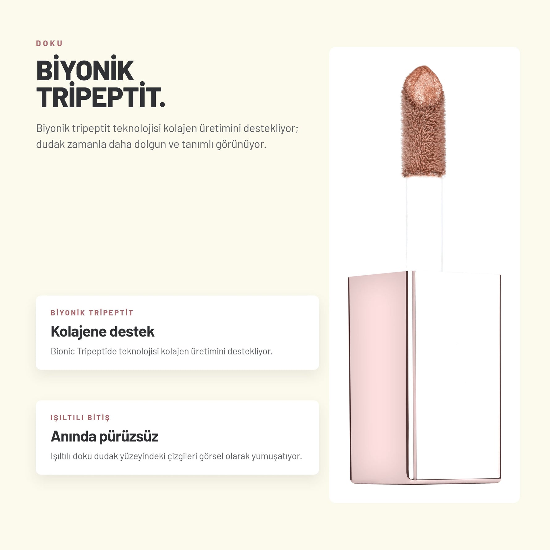 Dolgunlaştırıcı ve Işıltılı Dudak Parlatıcısı | Maxivolumizer Lipgloss