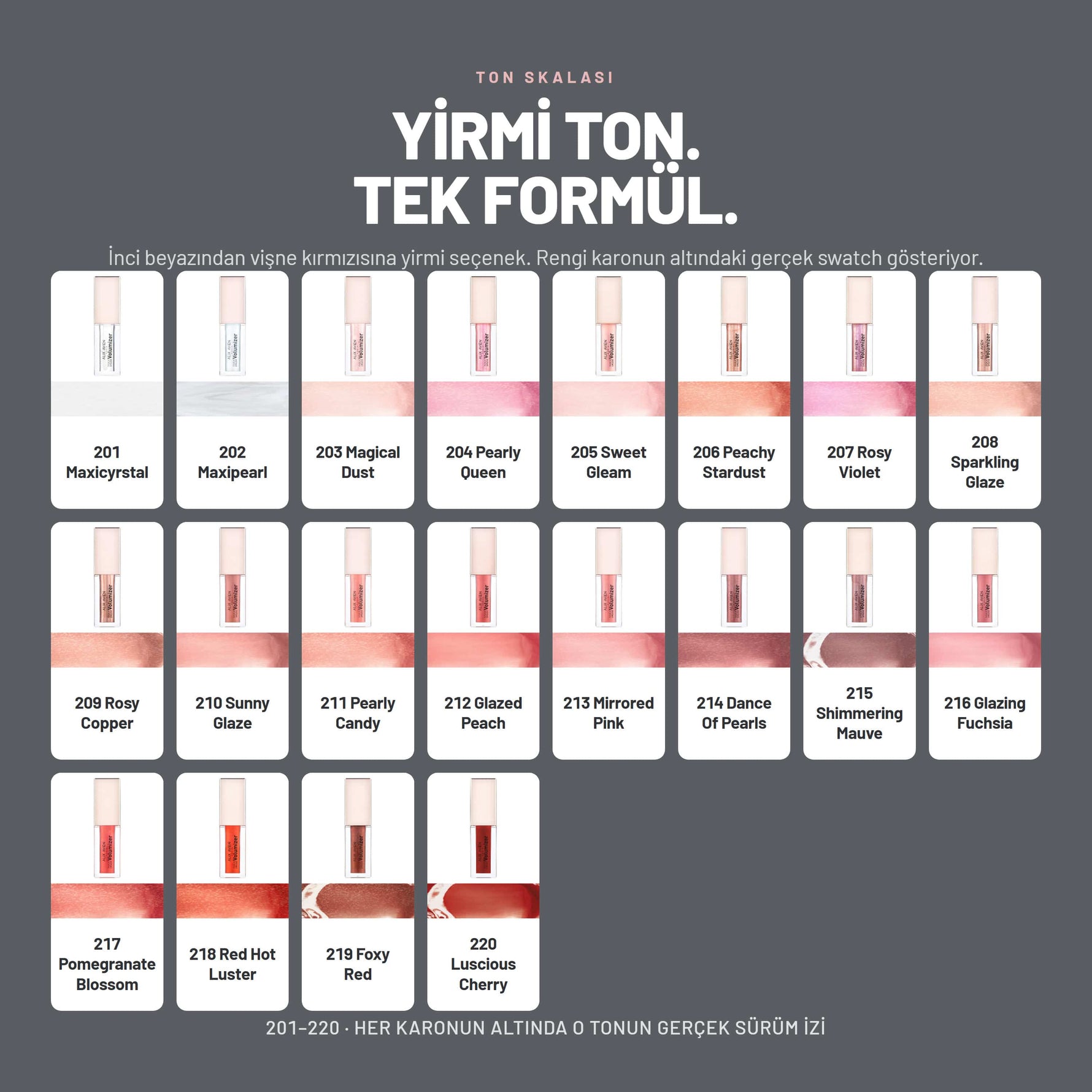 Dolgunlaştırıcı ve Işıltılı Dudak Parlatıcısı | Maxivolumizer Lipgloss
