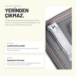Mini Travel Manicure Set - Küçük Seyahat Boy Çantalı 7'li Manikür Seti | Alix Avien 