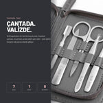 Mini Travel Manicure Set - Küçük Seyahat Boy Çantalı 7'li Manikür Seti | Alix Avien 