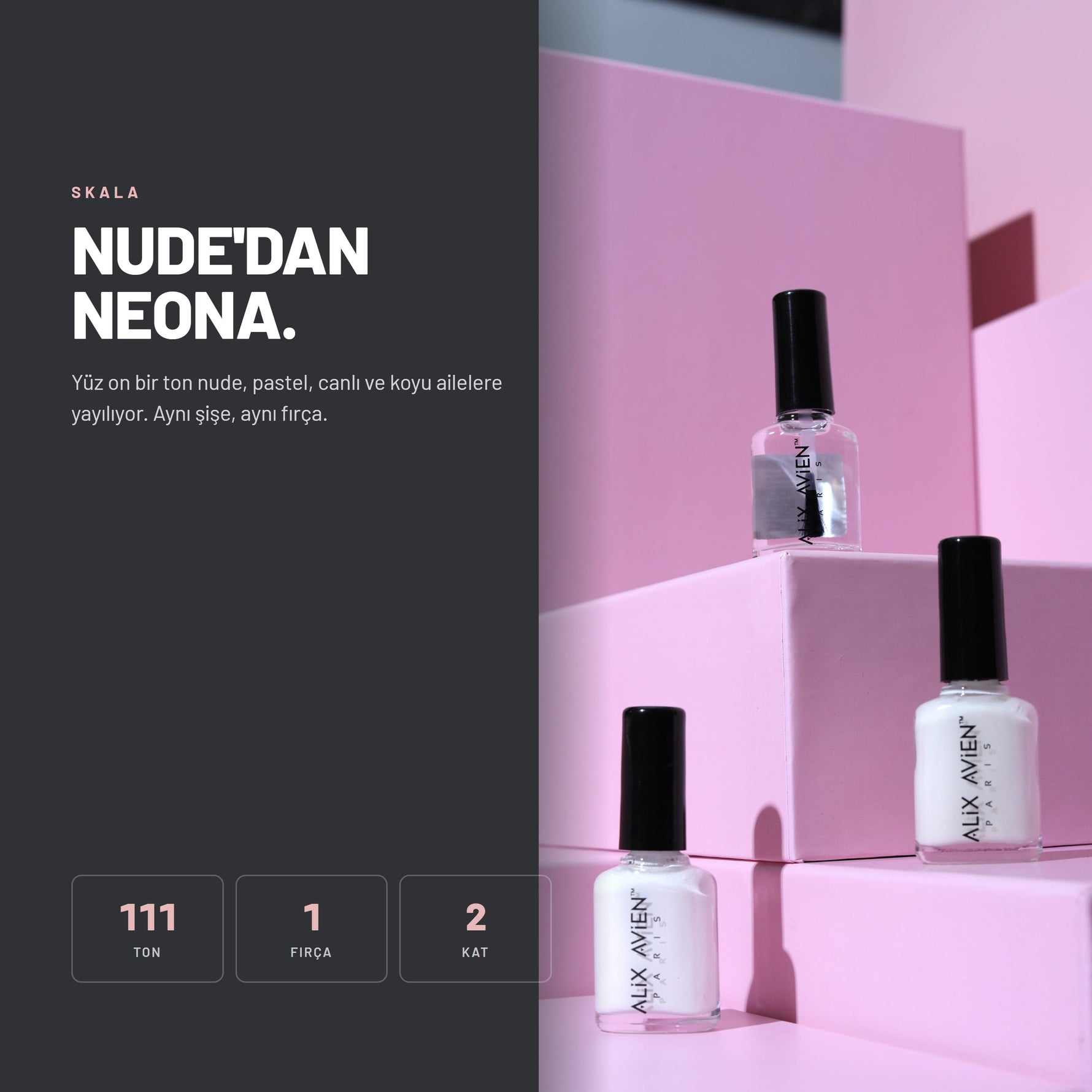 Uzun Süre Kalıcı Parlak Oje | Nail Lacquer - 111 Renk