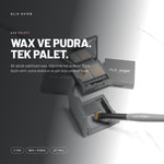 Fix Brow Palette - Belirginleştirici Kaş Pudrası ve Vaks Paleti | Alix Avien