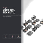 Fix Brow Palette - Belirginleştirici Kaş Pudrası ve Vaks Paleti | Alix Avien