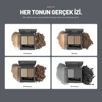 Fix Brow Palette - Belirginleştirici Kaş Pudrası ve Vaks Paleti | Alix Avien