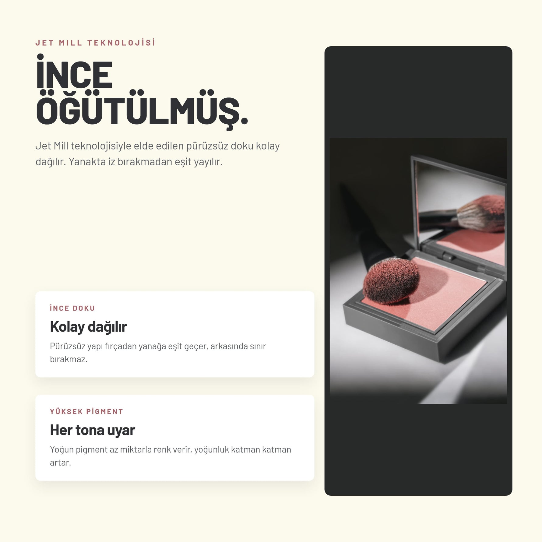 Powder Blush - İpeksi Pudra Allık | Alix Avien