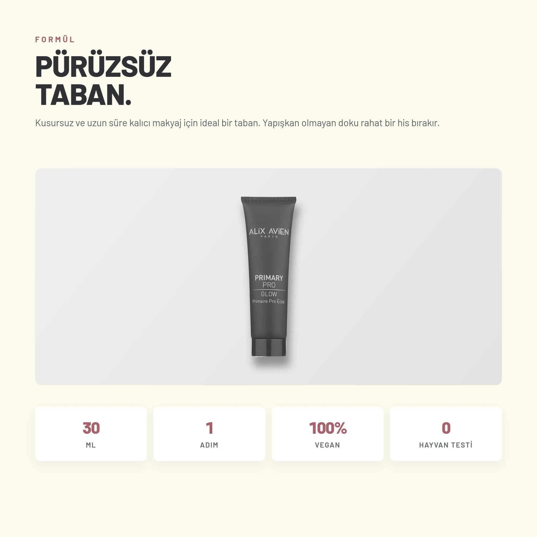 Primary Pro Glow - Işıltı Veren Nemlendirici Makyaj Bazı | Alix Avien