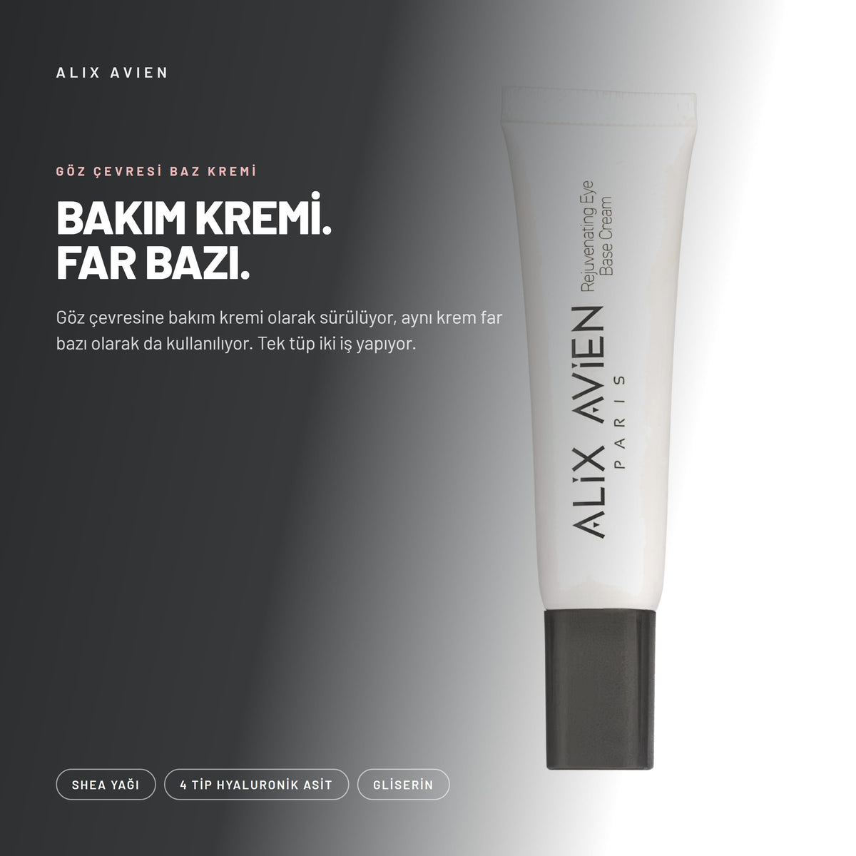 Rejuvenating Eye Base Cream - Göz Çevresi Bazı ve Kremi | Alix Avien