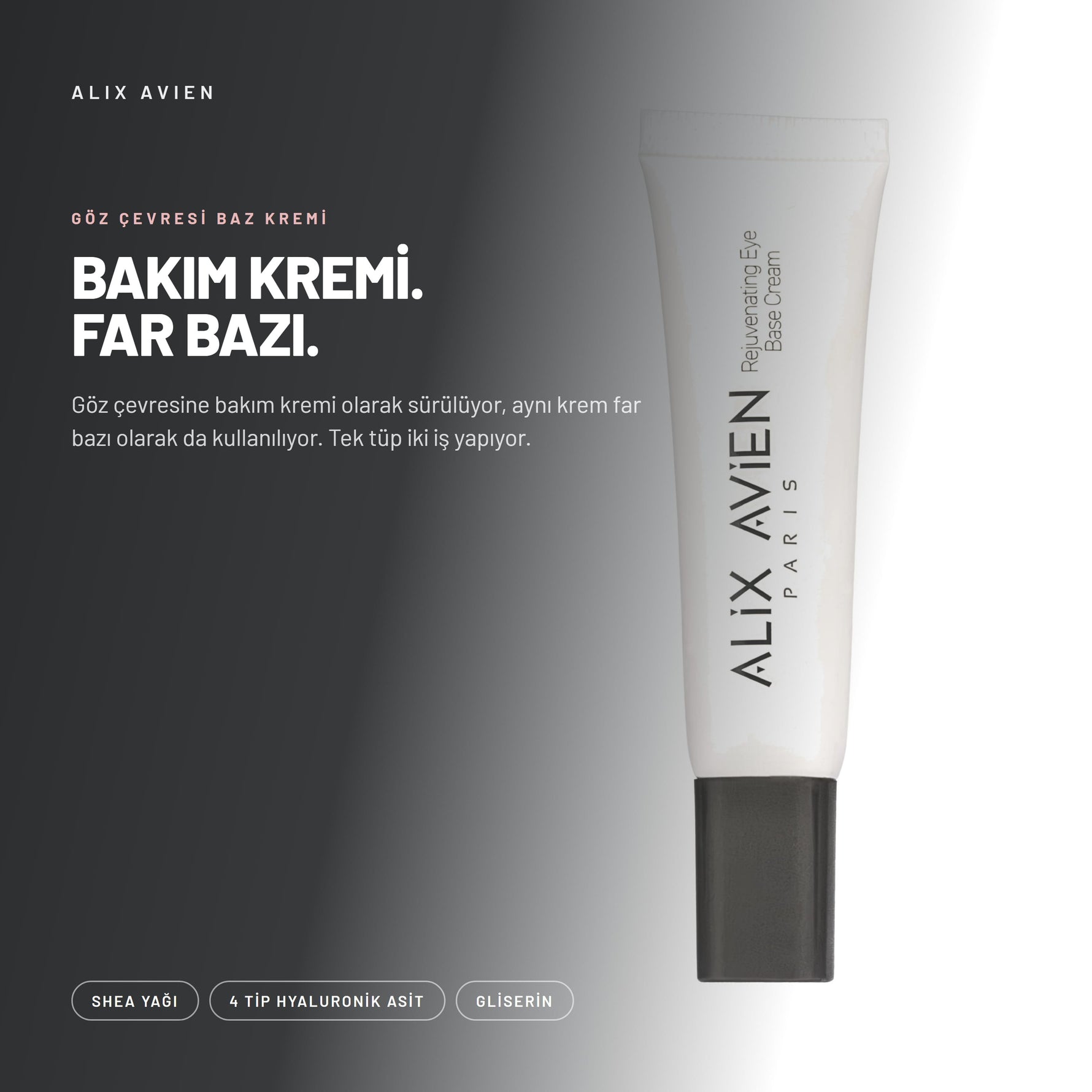 Rejuvenating Eye Base Cream - Göz Çevresi Bazı ve Kremi | Alix Avien