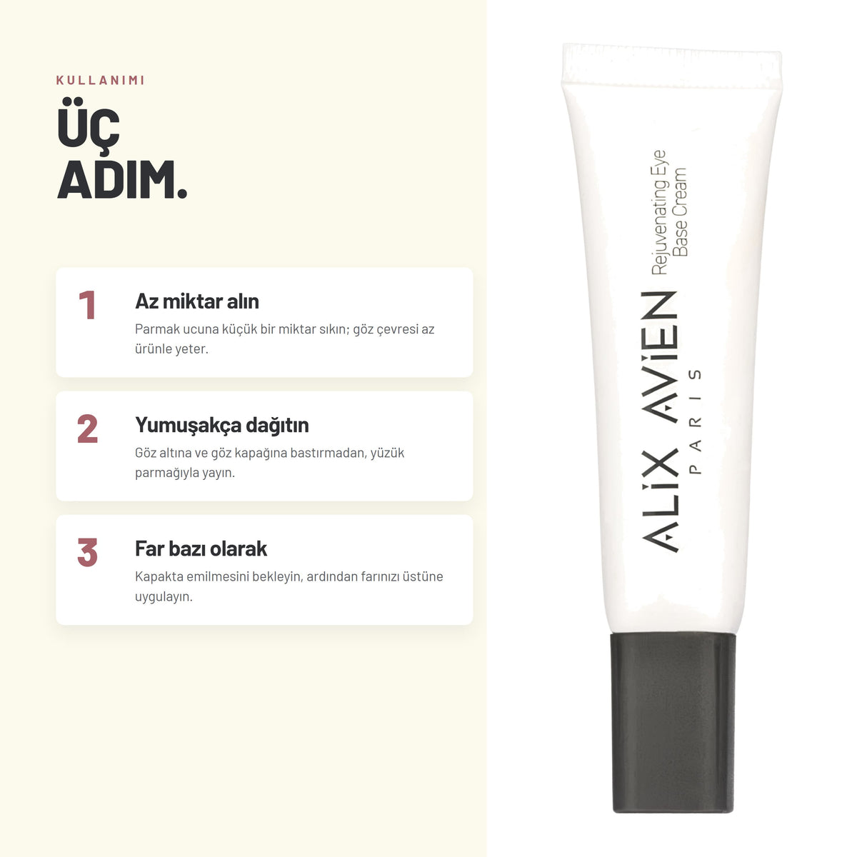 Rejuvenating Eye Base Cream - Göz Çevresi Bazı ve Kremi | Alix Avien