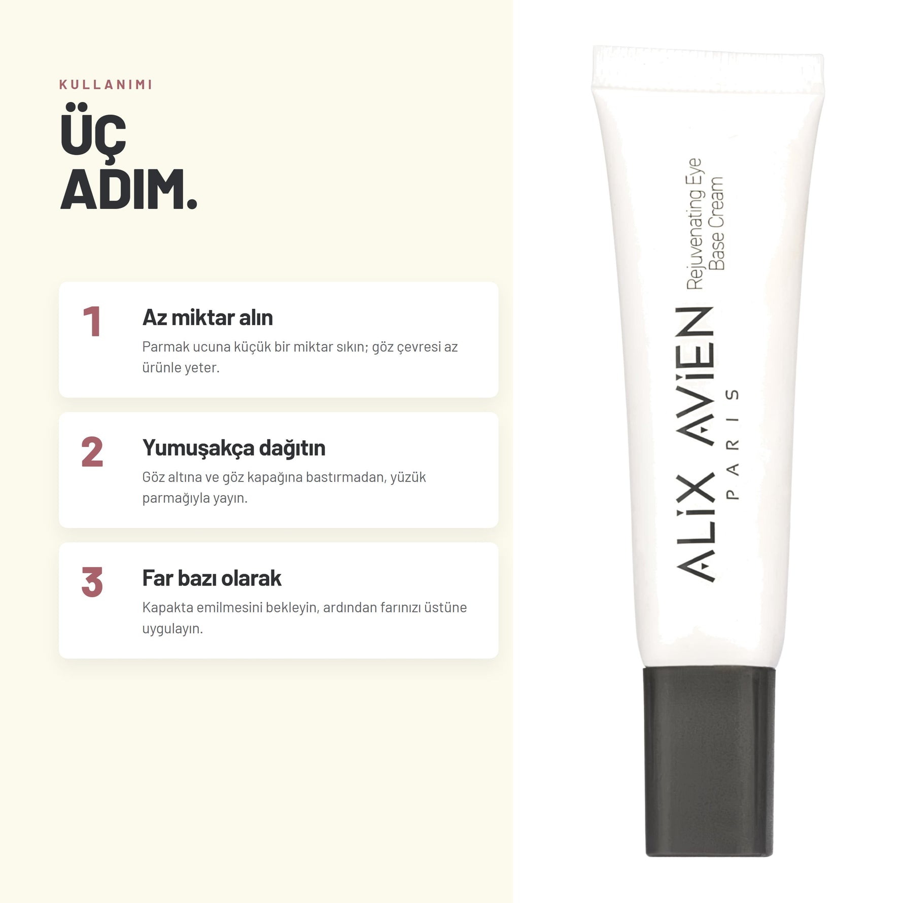 Rejuvenating Eye Base Cream - Göz Çevresi Bazı ve Kremi | Alix Avien