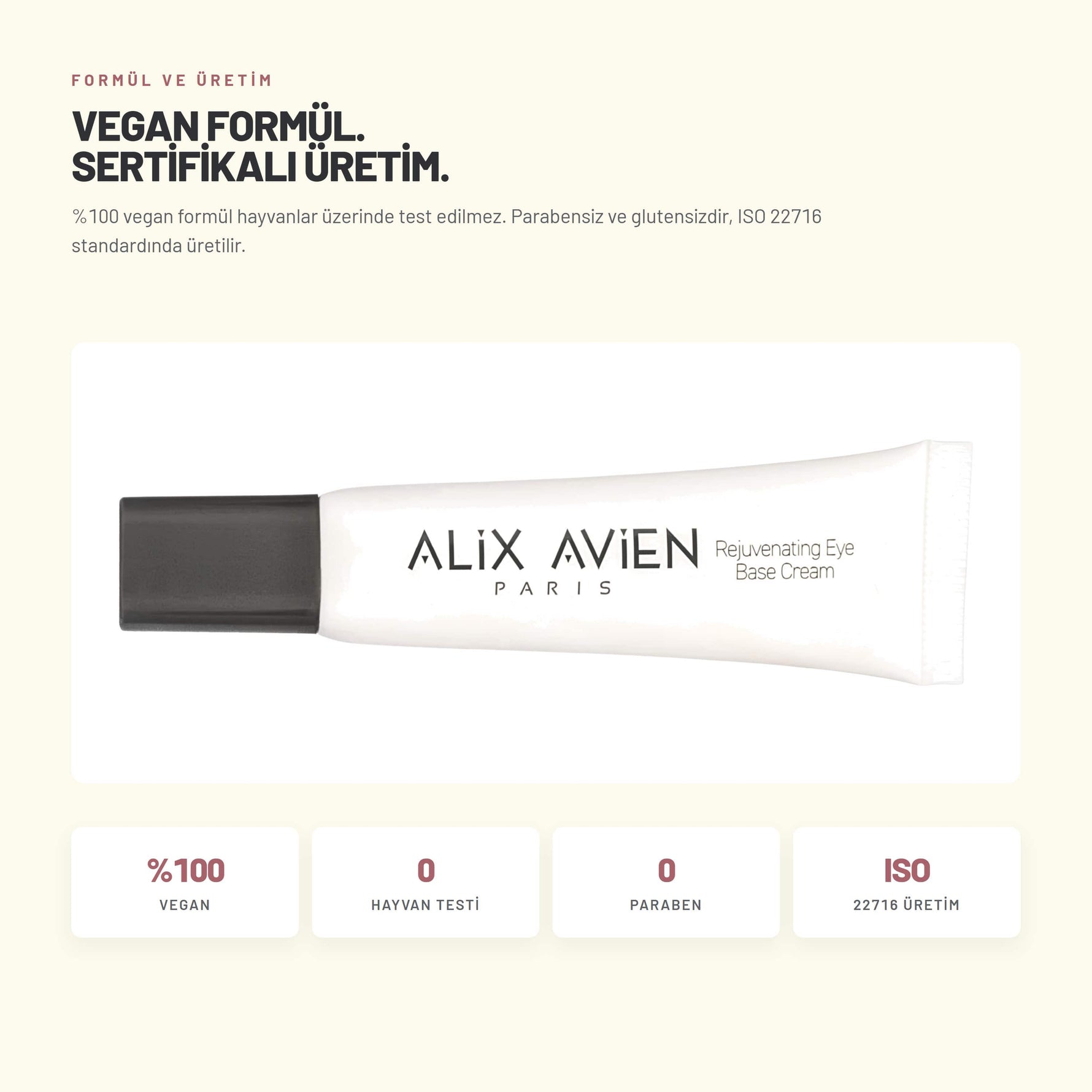Rejuvenating Eye Base Cream - Göz Çevresi Bazı ve Kremi | Alix Avien