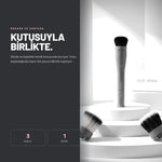 Magnetic Makeup Brush - Çok Amaçlı Döner Başlıklı Pilli Makyaj Fırçası | Alix Avien 