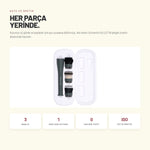Magnetic Makeup Brush - Çok Amaçlı Döner Başlıklı Pilli Makyaj Fırçası | Alix Avien 