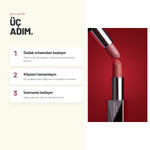 Nemlendirici Saten Bitişli Yarı Mat Ruj - Satin Touch Lipstick | Alix Avien