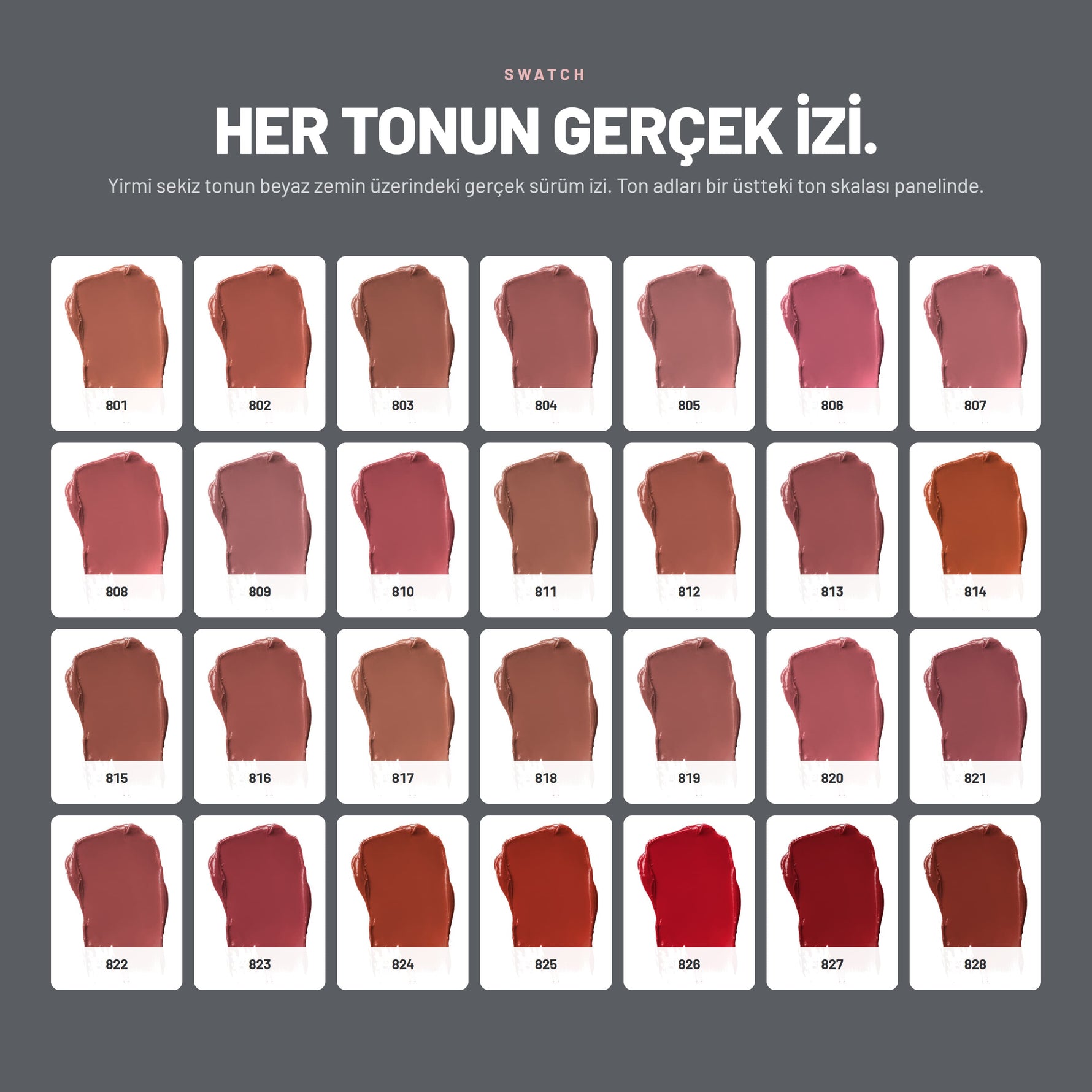 Nemlendirici Saten Bitişli Yarı Mat Ruj - Satin Touch Lipstick | Alix Avien