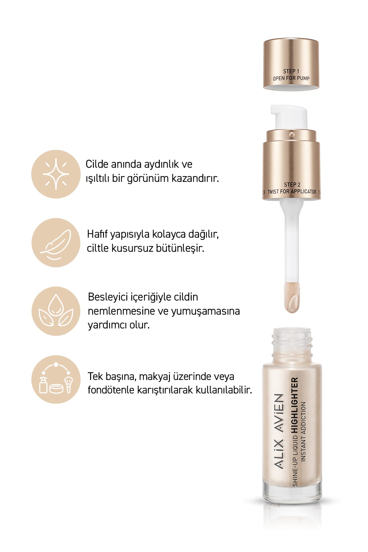 Shine-Up Likit Aydınlatıcı | 5 Ton, Nemli Işıltı