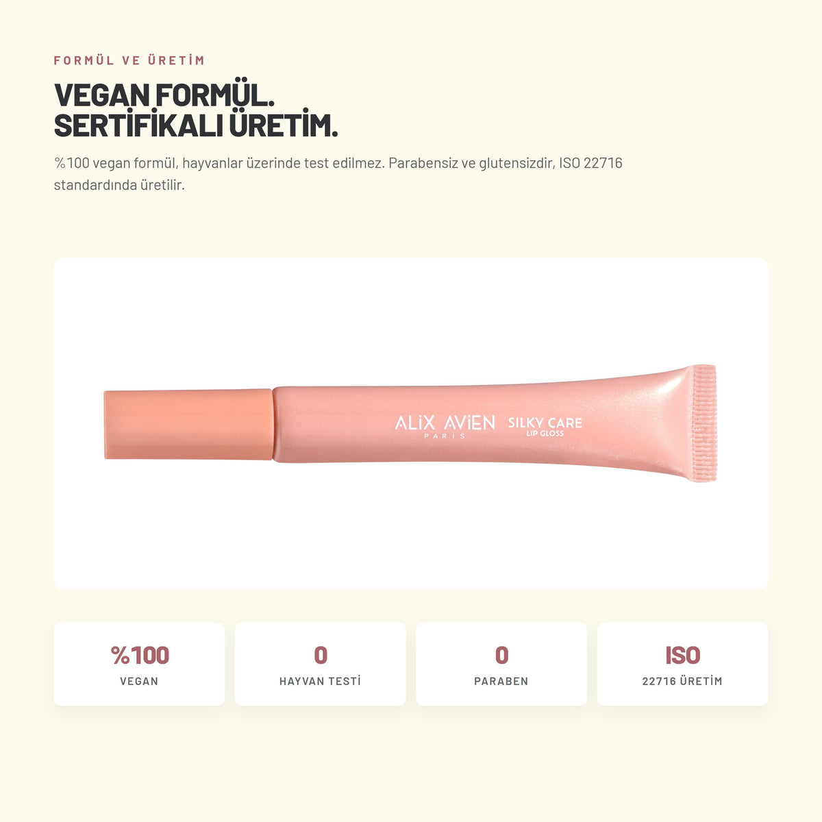 Dolgun Gürünüm ve Nemlendirici Etkili Dudak Parlatıcısı | Silky Care Lipgloss