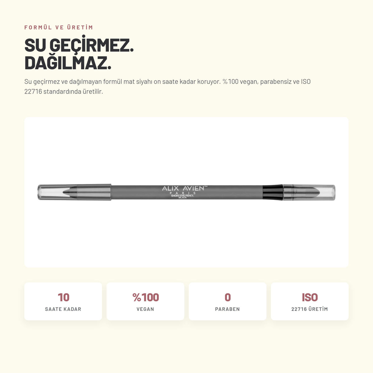 Smoky Eye Pencil - Buğulu Göz Kalemi | Alix Avien