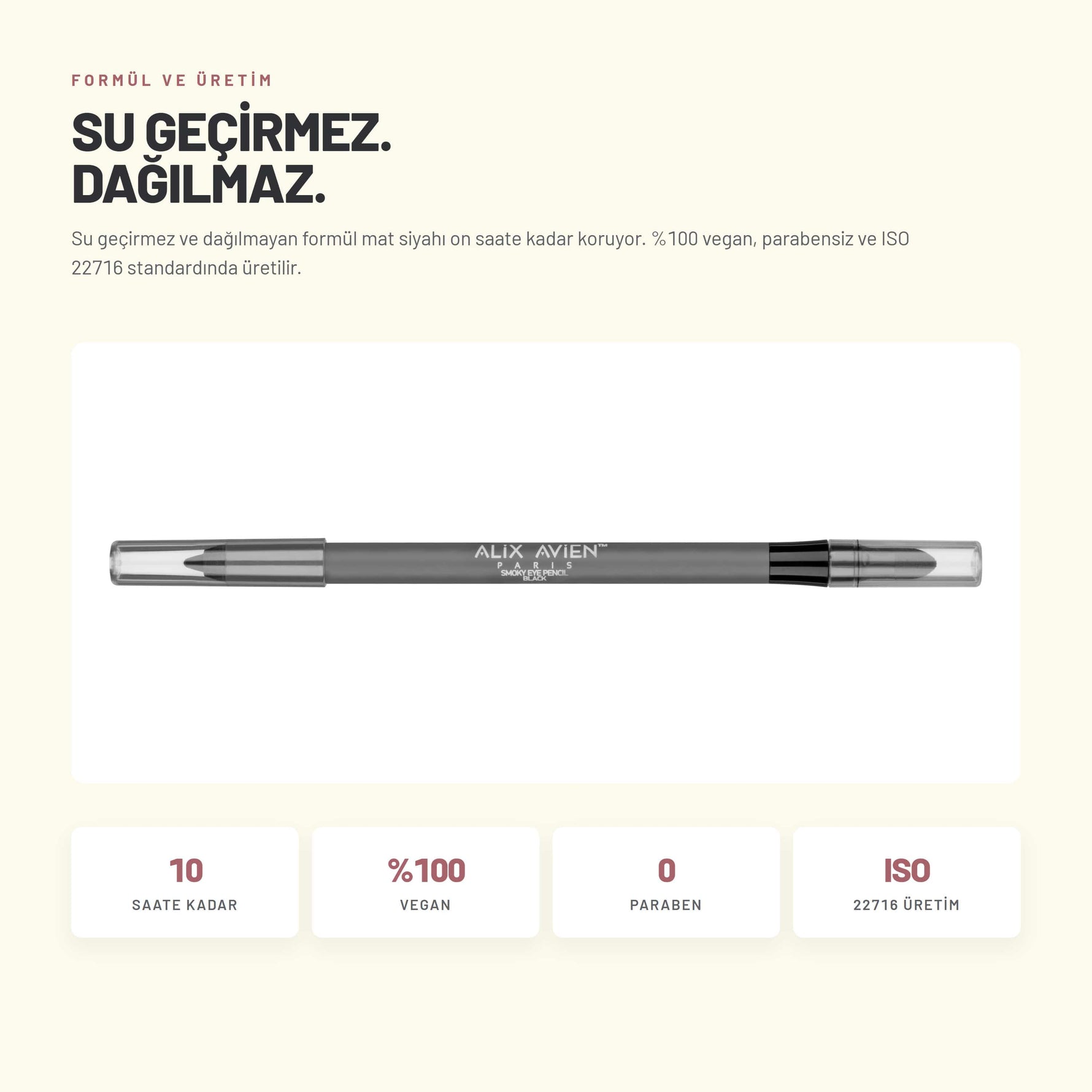 Smoky Eye Pencil - Buğulu Göz Kalemi | Alix Avien