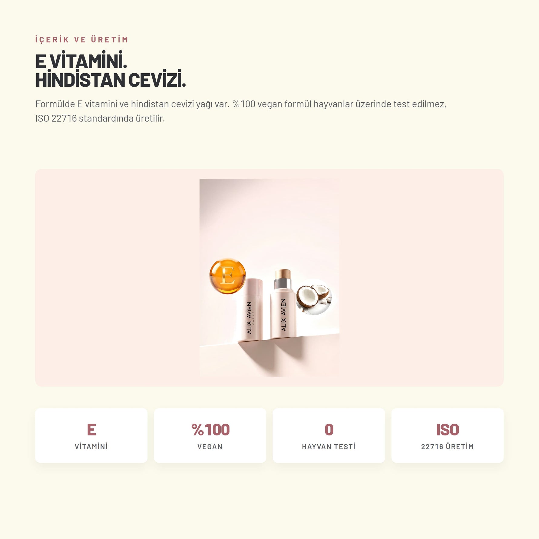 Stick Higlighter - Parlak Işıltılı Nemlendirici Krem Stick Aydınlatıcı | Alix Avien 