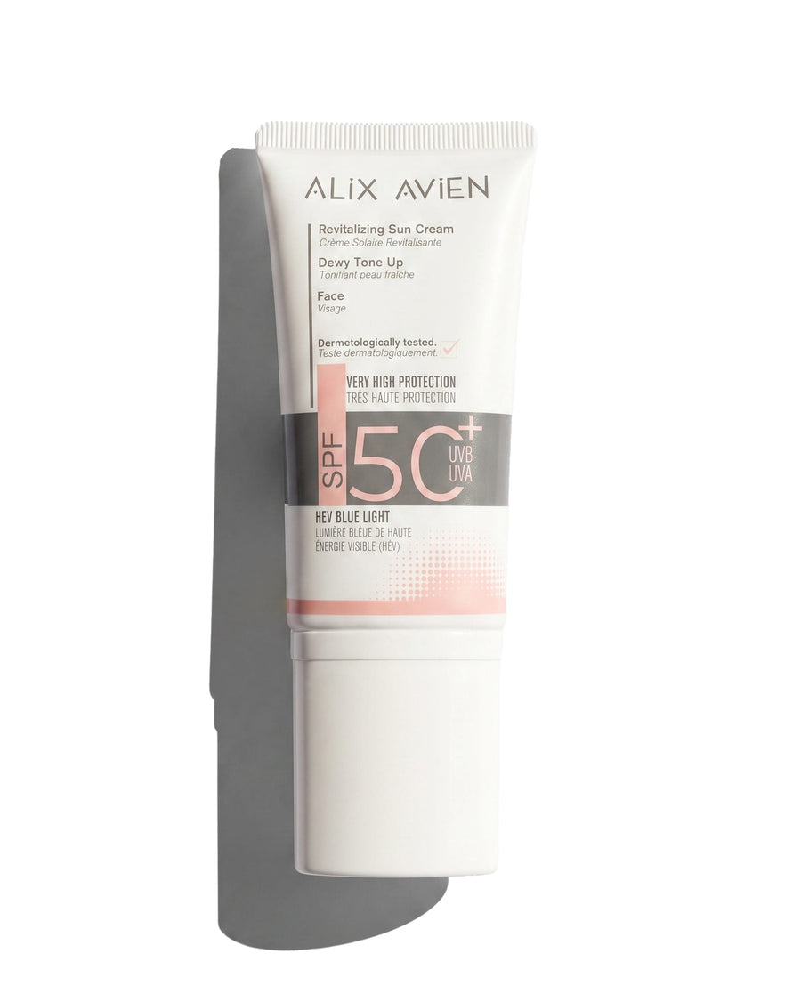 Revitalizing Sun Cream Dewy Tone Up - Aydınlık Görünüm SPF50+ Güneş Kremi | Alix Avien 