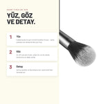 Alix Avien Mini Travel Makeup Brush Set nasıl uygulanır - 3 adımda anlatım