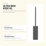 Ultra Black Dipliner - Yoğun Pigmetli Keçe Uçlu Dipliner | Alix Avien