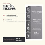 Ultracloser Foundation - Ultra Kapatıcı Fondöten | Alix Avien