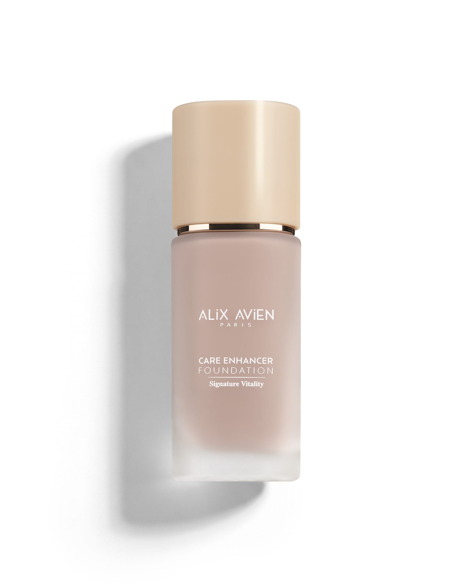 Care Enhancer Foundation 801 Gentle Pink - Yaşlanma Karşıtı Işıltılı Fondöten | Alix Avien