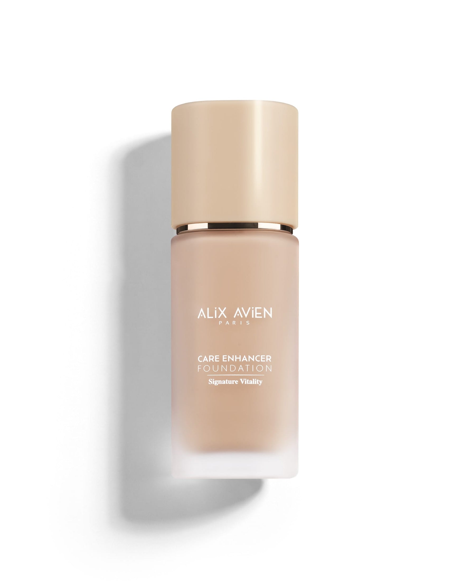 Care Enhancer Foundation - Yaşlanma Karşıtı Işıltılı Fondöten | Alix Avien
