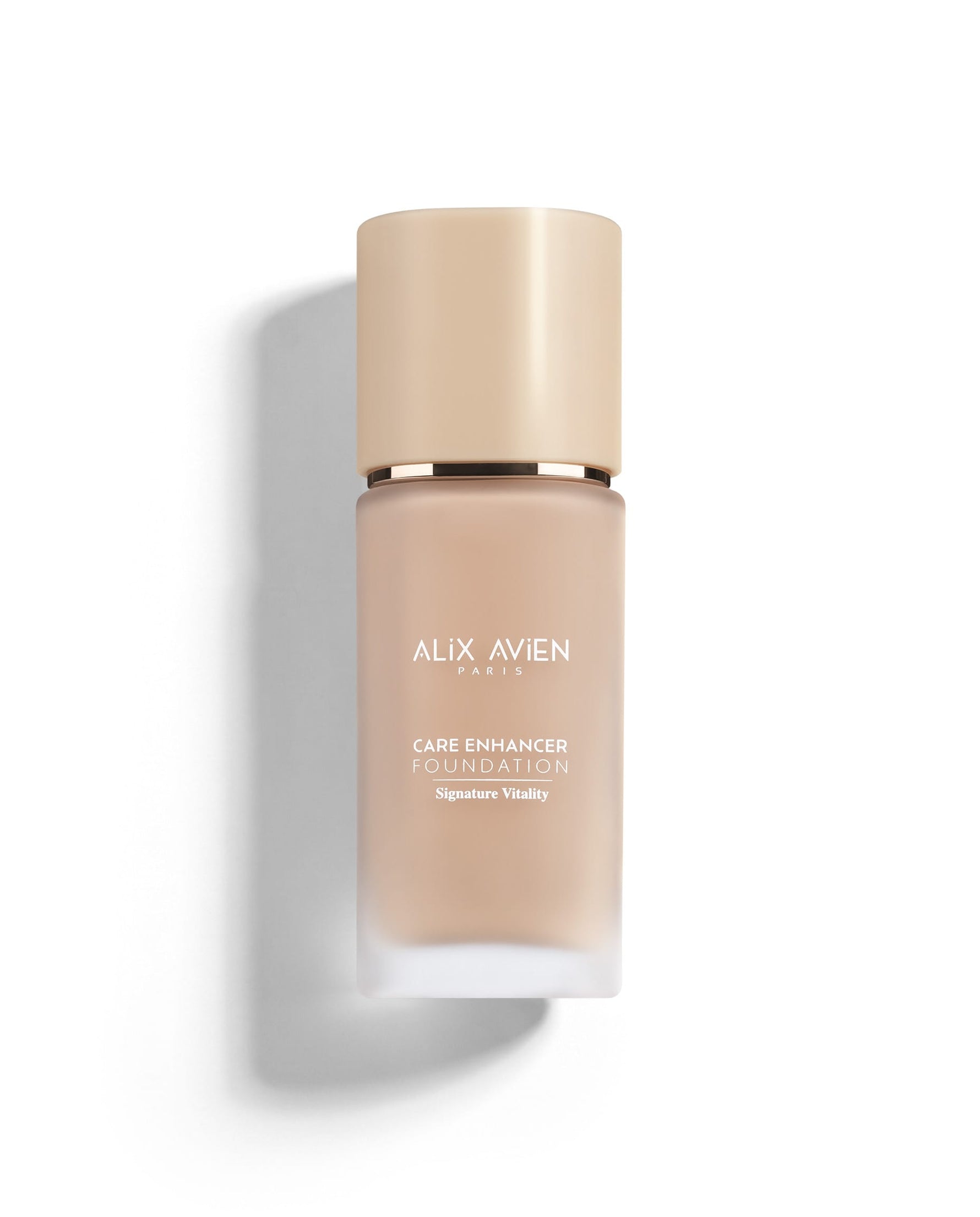 Care Enhancer Foundation - Yaşlanma Karşıtı Işıltılı Fondöten | Alix Avien